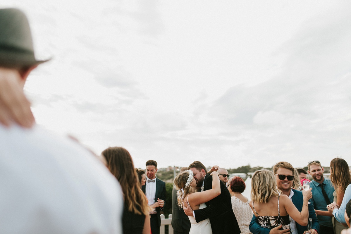 Clifftop Boutique Hotel Philip Island Bohemian Relaxed Candid Wedding Photography